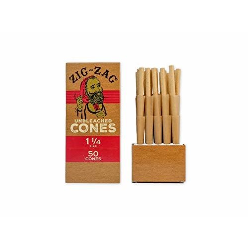 Zig-Zag Unbleached Paper Cones - Pack of 50 Zig-Zag Unbleached Paper Cones - Pack of 50
