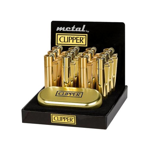RAW CLIPPER FULL METAL LIGHTER GOLD RAW CLIPPER FULL METAL LIGHTER GOLD