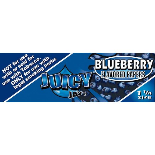 Juicy Jays JUICY JAYS BLUEBERRY 1 1/4 ROLLING PAPERS Juicy Jays JUICY JAYS BLUEBERRY 1 1/4 ROLLING PAPERS