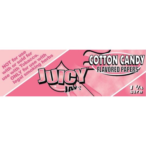 Juicy Jays JUICY JAYS COTTON CANDY 1 1/4 ROLLING PAPERS