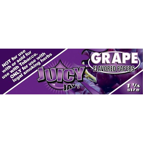 Juicy Jays JUICY JAYS GRAPE 1 1/4 ROLLING PAPERS Juicy Jays JUICY JAYS GRAPE 1 1/4 ROLLING PAPERS