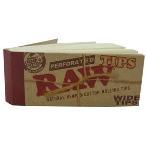 RAW RAW ORGANIC & COTTON PERFORATED TIPS RAW RAW ORGANIC & COTTON PERFORATED TIPS