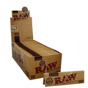 RAW RAW CLASSIC PAPERS SINGLE WIDE ROLLING PAPERS