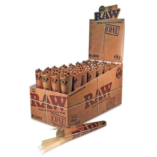 RAW RAW 6pk Classic Pre-Rolled Cones 1 1/4