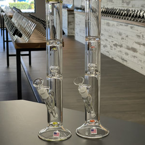 Hydros HYDROS USA Made Waterpipe- 17" Shorty Straight Tube Hydros HYDROS USA Made Waterpipe- 17" Shorty Straight Tube