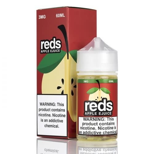 Reds Apple by 7 Daze Reds Apple E-Liquid 60ml Apple Juice 0mg Reds Apple by 7 Daze Reds Apple E-Liquid 60ml Apple Juice 0mg