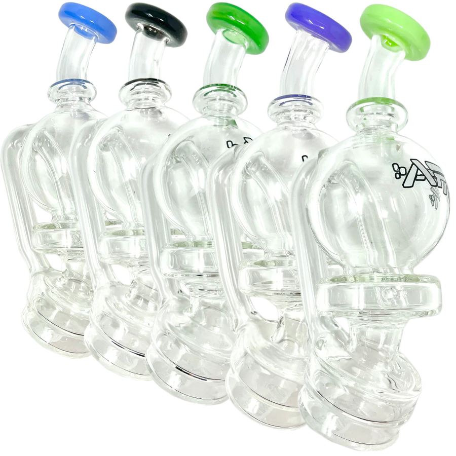 Puffco Peak Double Bottle Glass Bubbler