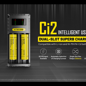 Nitecore Ci2 Intelligent USB-C Dual Slot Charger Nitecore Ci2 Intelligent USB-C Dual Slot Charger