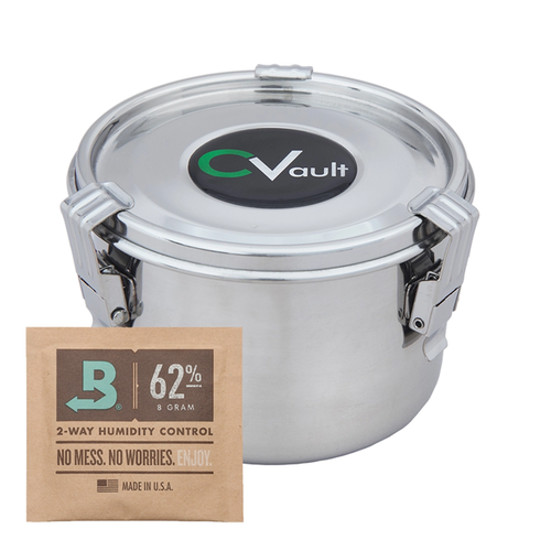 CVault CVault Stainless Storage/Curing Container -