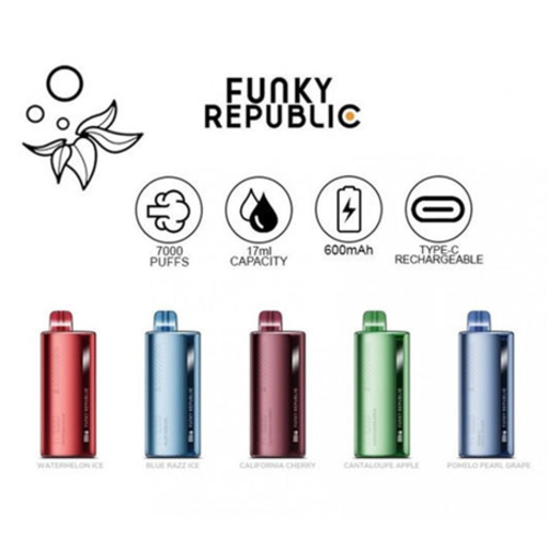 Funky Republic Ti7000 Disposable -