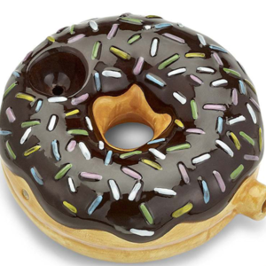 Roast & Toast Tasty Donut Ceramic Pipe by Fashioncraft Roast & Toast Tasty Donut Ceramic Pipe by Fashioncraft