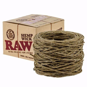 RAW RAW Hemp Wick 100ft Roll