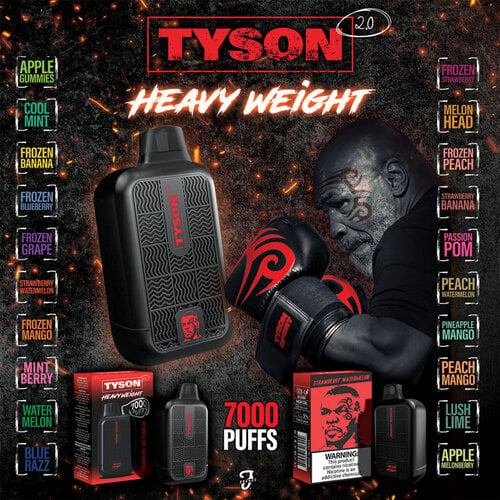 Tyson 2.0 7000 Puff Disposable -