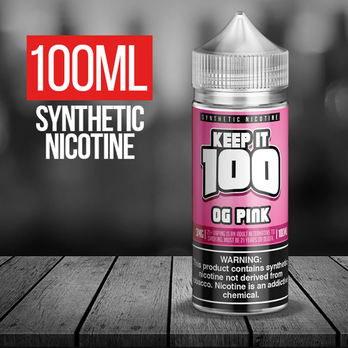 Keep It 100 Keep It 100 Synthetic Nic E-Liquid 100ml -