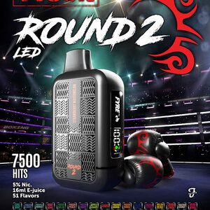 Tyson Tyson 2.0 Round 2 7500 Puffs Disposable Tyson Tyson 2.0 Round 2 7500 Puffs Disposable