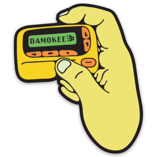 Damokee Vapor Damokee Stickers - Assorted 8 Pack