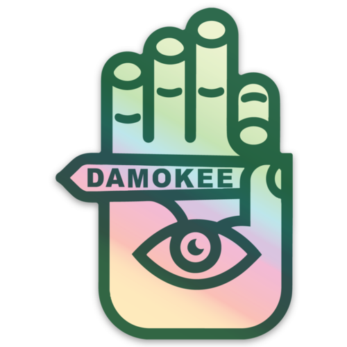 Damokee Vapor Damokee Stickers - Assorted 8 Pack