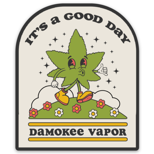 Damokee Vapor Damokee Stickers - Assorted 8 Pack