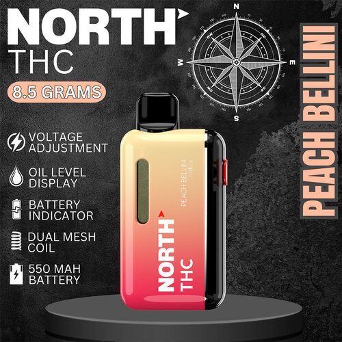 North North Delta 8 Liquid Diamonds Disposable 8.5G