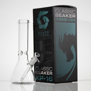 5mm Thick 12" Glass Beaker Water Pipe 5mm Thick 12" Glass Beaker Water Pipe