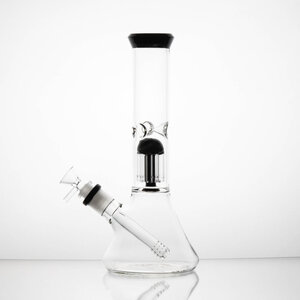 12" Glass Beaker Water Pipe with 7 arm Tree Perc