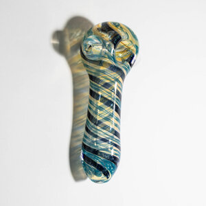 SWIRL LARGE 5″ HAND PIPE STYLE 47