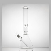 16" Glass Beaker Water Pipe with Shower Head Perc