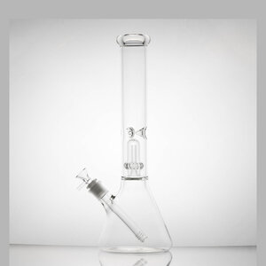 16" Glass Beaker Water Pipe with Shower Head Perc