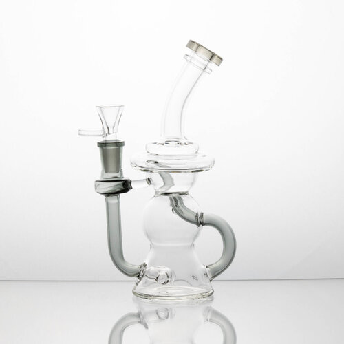 hillside 8" Banger Hanger Recycler Water Pipe - Assorted Colors hillside 8" Banger Hanger Recycler Water Pipe - Assorted Colors