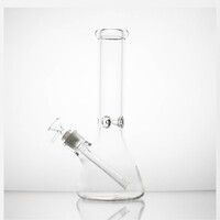 9mm Thick 12" Glass Beaker Water Pipe