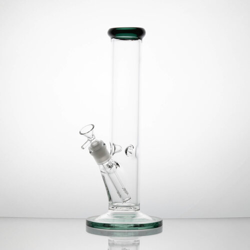 9mm Thick 12" Glass Straight Tube Water Pipe 9mm Thick 12" Glass Straight Tube Water Pipe