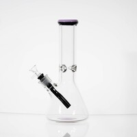 9mm Thick Beaker Base Water Pipe 12" - Assorted Colors
