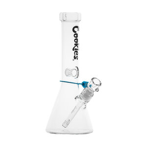 Cookies Cookies Glass Classic Beaker Waterpipe - Black