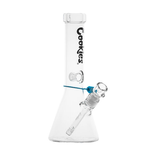 Cookies Cookies Glass Classic Beaker Waterpipe - Black Cookies Cookies Glass Classic Beaker Waterpipe - Black