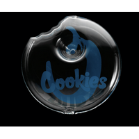 Cookies Glass Cookie Bite Hand Pipe - Clear