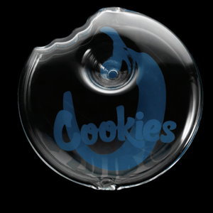 Cookies Cookies Glass Cookie Bite Hand Pipe - Clear