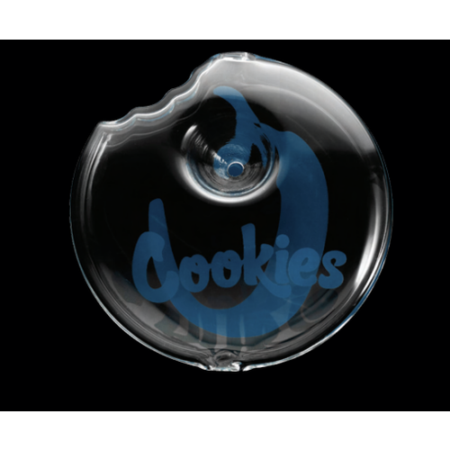 Cookies Cookies Glass Cookie Bite Hand Pipe - Clear Cookies Cookies Glass Cookie Bite Hand Pipe - Clear