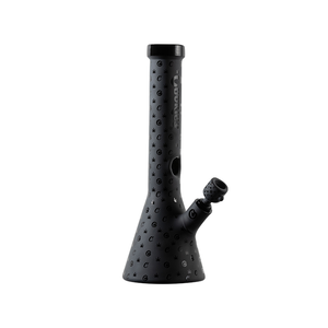 Cookies Cookies Glass V Beaker Waterpipe - Black