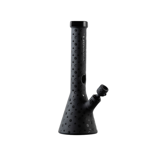 Cookies Cookies Glass V Beaker Waterpipe - Black Cookies Cookies Glass V Beaker Waterpipe - Black