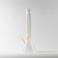 Iridescent 16" Beaker Base Water Pipe