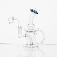 Recycler Style Banger Hanger Waterpipe - Assorted Colors