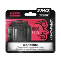 Tyson 2.0 Lightweight 3 Pack 6K Puff