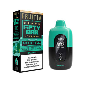 Fifty Bar Fruitia x Fifty Bar 18ML 20K Puffs Disposable Fifty Bar Fruitia x Fifty Bar 18ML 20K Puffs Disposable