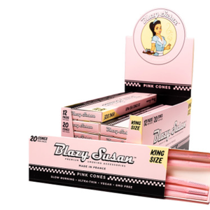 Blazy Susan Blazy Susan Pink Cones - King Size 20pk Blazy Susan Blazy Susan Pink Cones - King Size 20pk