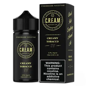 CREAM VAPOR CO C.R.E.A.M Vapor Co E-Liquid 120ML CREAM VAPOR CO C.R.E.A.M Vapor Co E-Liquid 120ML