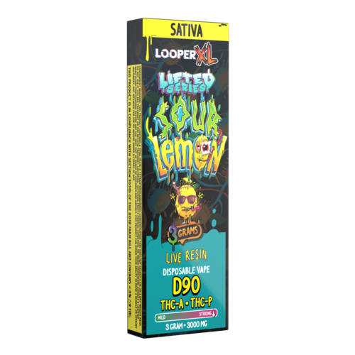 Looper Looper XL Lifted Series Delta 9O Live Resin Disposable Vape 3G Looper Looper XL Lifted Series Delta 9O Live Resin Disposable Vape 3G