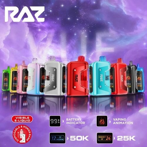 Raz RAZ VUE 50K Disposable Full Kit Raz RAZ VUE 50K Disposable Full Kit