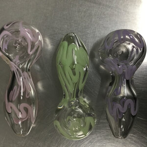 Slime Scribble 4” Medium Hand Pipe Style 31