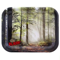 RAW Forest Metal Rolling Tray -