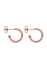Nikki Lissoni 15mm Gold Plated Hoops Earrings - EA1000RG